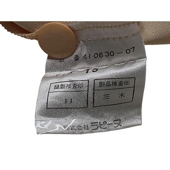 Givenchy Glamour Yellow Logo Blouse Japan Size 15 Fits Large Vintage - Picture 11 of 12